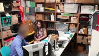 SHOPLYFTER Sexy & tall teen Shane Blair gets nailed by police officer