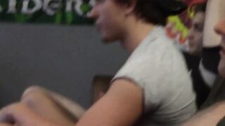 Rough barebacking with a lustful stud makes them cum hard