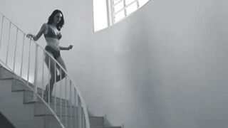 Ginger cam hottie is very impressed by one of her viewer's monster cock