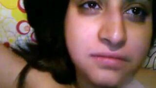 Indian Teen GF Wants Facial Cumshot