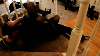 Reverend ass fucking big boobed stepmommy & teen