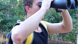 NEXTDOOR STUDIOS Hiker voyeuring on a gay man