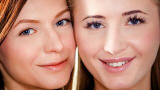 Sexy Lesbo Girls Aria Logan & Arian