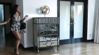 LoveHerFeet: Nanny Vanessa Sky Caught Stealing & Gives Footjob