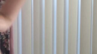 Super-sexy blond teen with charming tits