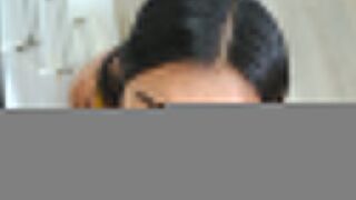 18yo asian hottie sucks her rommies huge dick & is ravaged