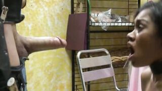 Black group screwed in public