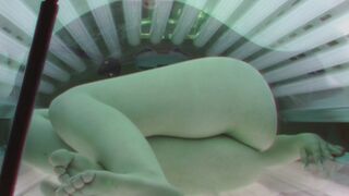 Camera in Public Tanning Bed