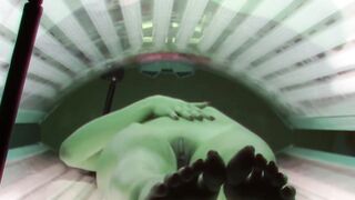 Peeking Sexy Czech Chicks In Solarium Is Fun!