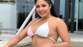 BJRAW Serena Santos quenches her thirst