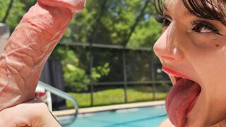 I cum in her Teen Mouth! Josie Jo