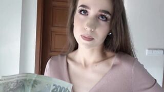 Dazzling Russian sexy girl Angel Rush treats dick with care