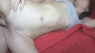 Petite teen babe Liona Shy ready for shaft inside her