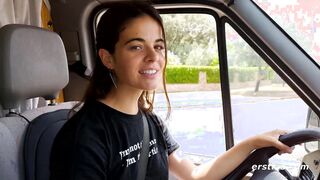 Ersties - Exhibitionist Dana Masturbates In Her Van For All To Watch
