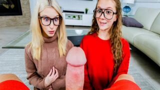 Step Sister convinces stepsbro to try & corrupt their stepcousin