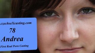 Andrea thought fucking on camera would be a good career for her