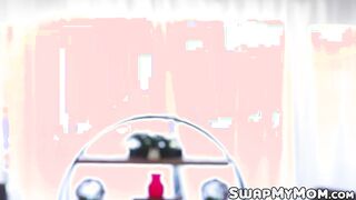 MILFs Vivianne DeSilva & Misty Meaner never imagined they would fuck their