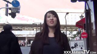 Japanese ladies flashing panties all around town