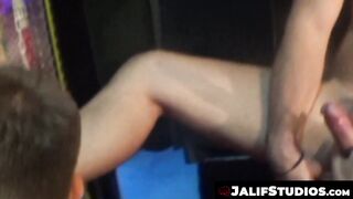 Bottom Julian Kido got his booty pounded while sniffing his sneakers