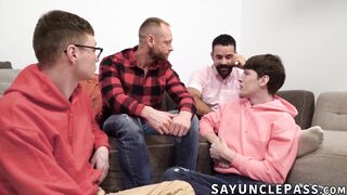 Horny Marco Bianchi asks twink Edward Terrant to be his Valentine