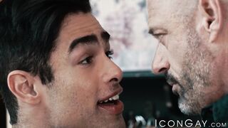 Lucas Leon blackmails Prof DArclyte to satisfy his sexual needs