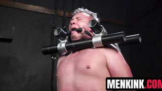 Gagged Grayson Frost bound & dominated by kinky Alex Killian