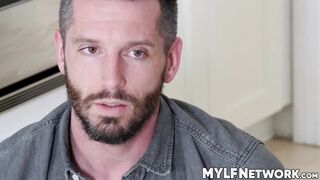 Sexy prick riding after a night out with blonde sexy girl Cherie Deville & handsome M