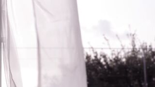 Tatted Lesbian sits on Face of Skinny Blonde Nancy