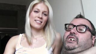 Amazing Blonde Services Her Man