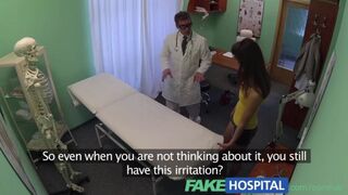 Doc's Prick Cures Brunette's Itchy Beaver