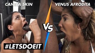 Latin Ass Fucking Showdown: Canela Skin vs Venus Afrodita