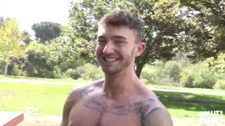 Muscle Hunk Jake's Butthole Tightened Wide