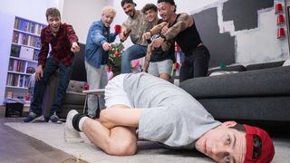 Adam Awbride & Cristiano Turn a Dorm Party Kinky