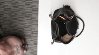 SHOPLYFTER Short haired blonde Fallon Love receives cum from officer