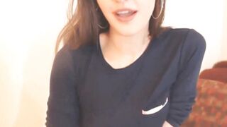 Seductive Brunette Assfucking & Sloppy Dildo Sucking