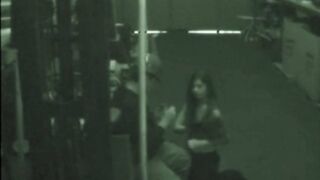 Lustful construction bitch sucks on dick