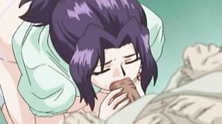 MOMMY gets submissive with her neighbors - Hentai Uncensored