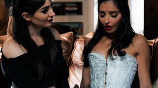 TRANSFIXED Snow white meets with tranny queen - Emily Willis & Natalie Mars