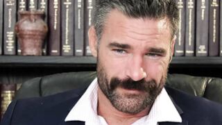 Job interview turns Into a desktop blowjob before the boss fucks her shaved puss