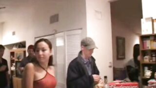 Sexy Blonde love Meat 3some Freshman Fantasy