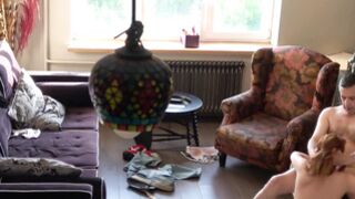 My babe is down for the count when you suck her titties & lick her succulent p