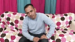 Bukkake blonde drenched in cum at gangbang