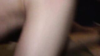 Handsome man gets slapped in the booty while he gets screwed hard